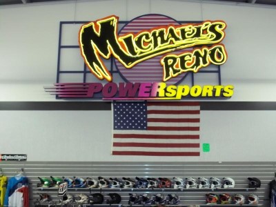 Michael's Reno Powersports Sign
